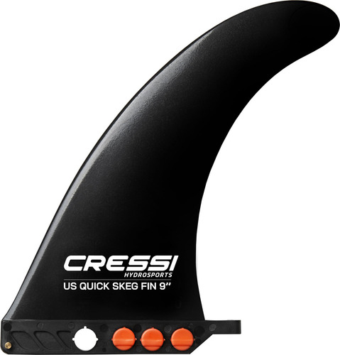 Aletilla Quilla Cressi Us Quick Skeg Negra 9'' Paddleboard