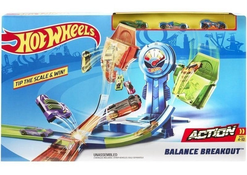 Pista Hot Wheels Desafio Do Equilíbrio Extremo - Mattel