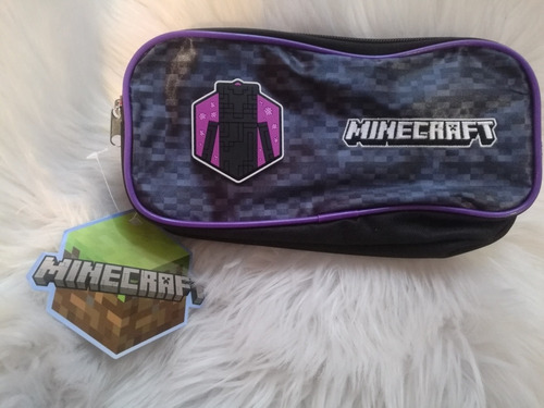 Estuche Minecraft Doble Cierre