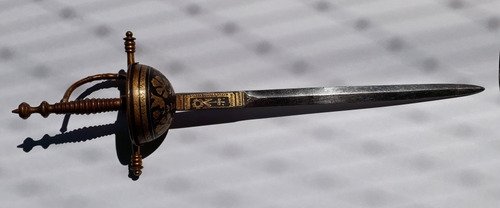 Antigua Espada Toledo Abrecartas 25 Cm De Largo (Usado)