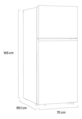 Refrigerador LG Top Freezer 18 Pies Cúbicos Vt50bep Color Negro