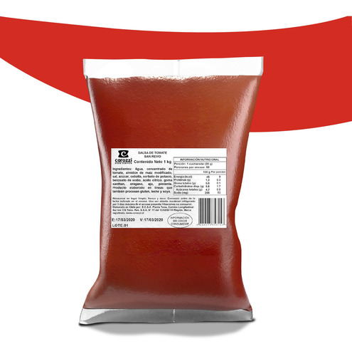 Pack 10 - San Remo Salsa De Tomate Italiana 1kg