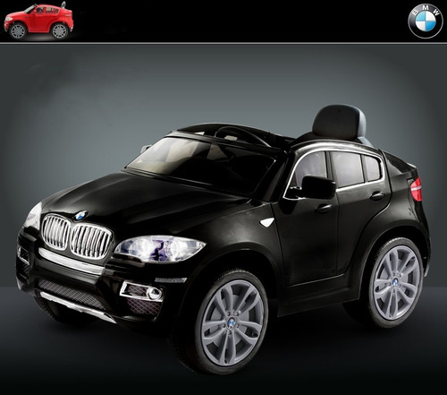 Carrito Pila Camioneta Bmw X6 Suv Mp3 Luces Control Remoto