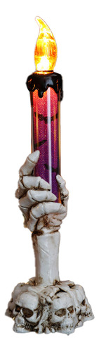 Halloween Sitelador De Velas Light Skeleton Ghost Ghost Hand