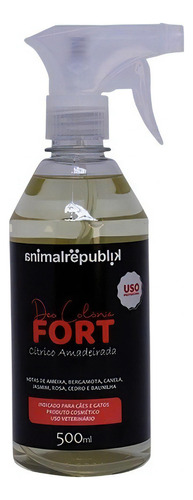 Deo Colônia Para Pet Fort 500ml Animal Republik Fragrância Inspiração Ferrari Black