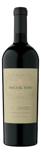 Pascual Toso vino tinto cabernet sauvignon 750ml