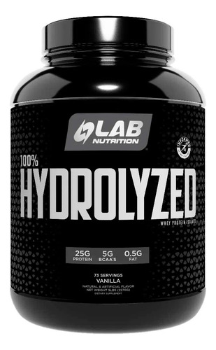 Pack 100% Hydrolyzed 5lb + Melatonin 90 Tab Lab Nutrition