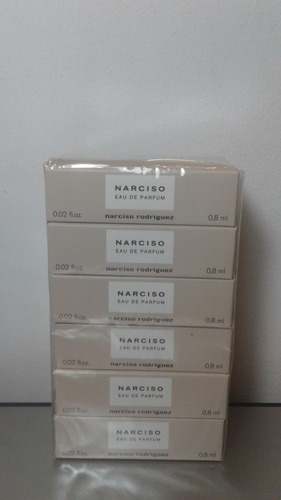 Kit Amostras Narciso Eau De Parfum ( 12 Unds De 0,8ml )