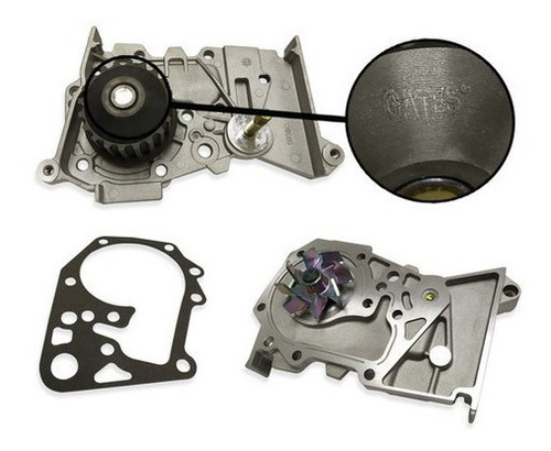 Bomba De Agua Renault Scenic 1.6 2002 K4j K4m 16v Gates