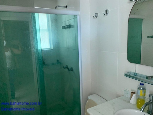 Imagem 9 de 21 de Com Ambientes Amplos, Piscina Com Vista Mar Essa Bela Cobertura Triplex A Venda No Costa Azul - Ap1043luz