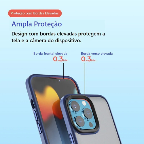 Imagem 4 de 6 de Capa Rock Guard Pro Para iPhone 13 / 13 Pro & 13 Pro Max