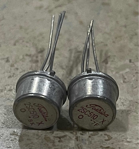 2pcs 2sc510 Transistor Marca Toshiba
