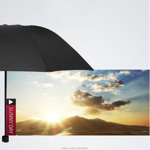 Imagen 5 de 9 de Sombrilla Paraguas Anti Viento Unisex Umbrella Manual