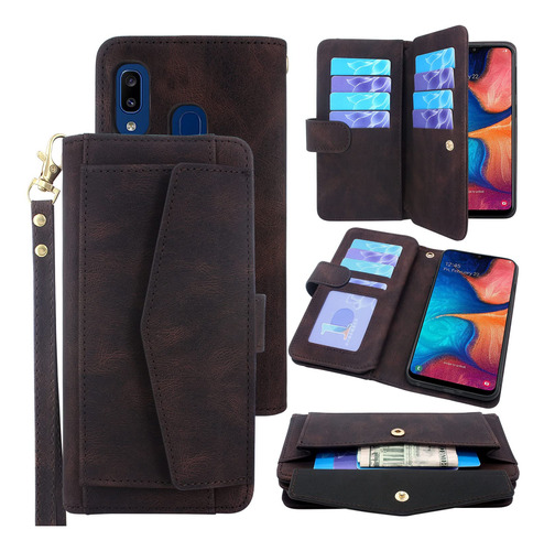 Lacass Funda Para Samsung Galaxy Ranura Tarjeta Bolsillo