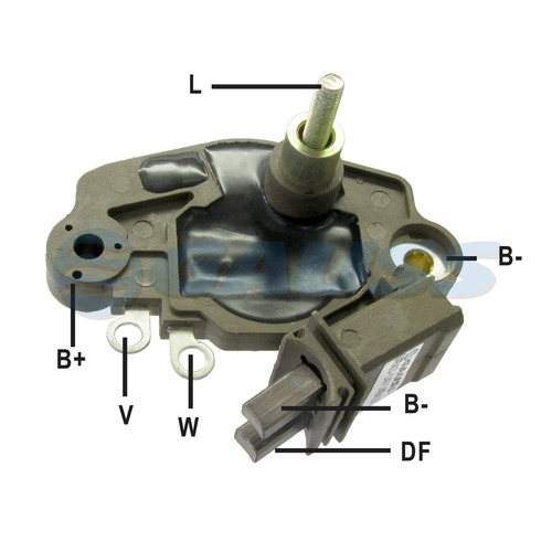 Imagen 2 de 2 de Regulador Gauss Valeo Renault Scenic/megane Laguna