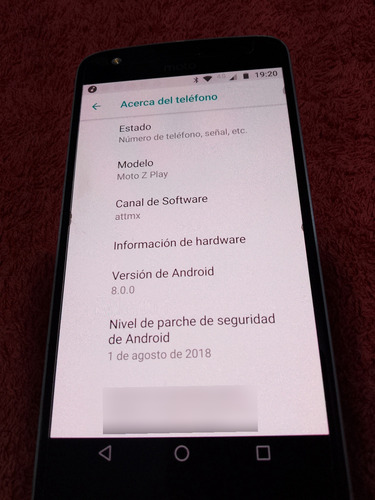 Motorola Z Play Negro . Excelente Estado. Con Mods Negro (Usado)