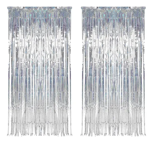 Cortina Serpentina, 2 Piezas, Telón De Fondo De Aluminio Con