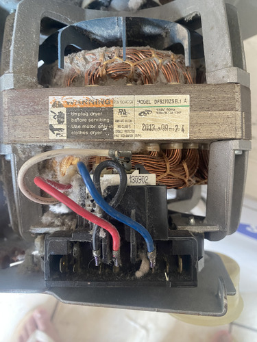 Conjunto Motor E Soprador De Secadora Samsung Dc93-00101u (Usado)