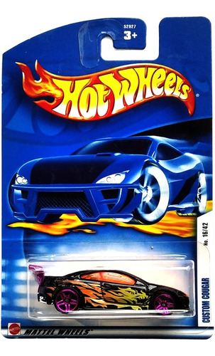 Hot Wheels Custom Cougar 1er Ed Año 2002 Error En Tarjeta