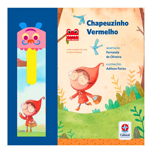 Chapeuzinho Vermelho, De Fernanda De Oliveira. Estrela Cultural, Vol. 1. Editorial Estrela Cultural, Tapa Mole, Edición Normal En Português, 2023