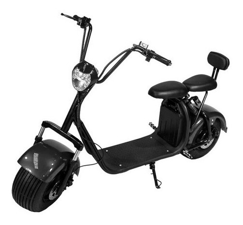 Imagen 1 de 1 de Scooter Moto Eléctrico Doble Asiento, Doble Freno, 1000w.