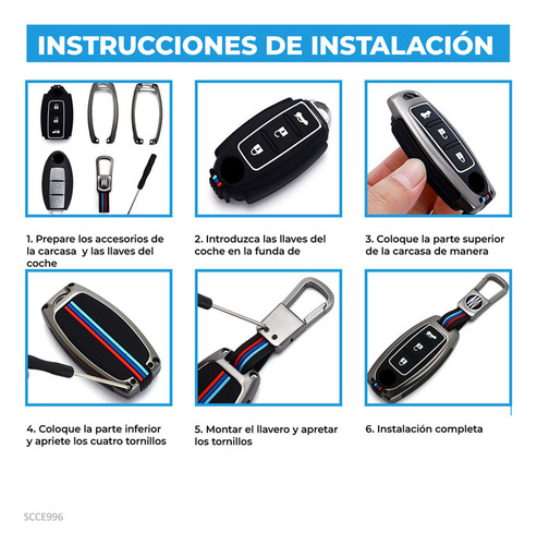 Gys Compatible Funda Carcasa Llave Control Nissan Maxima