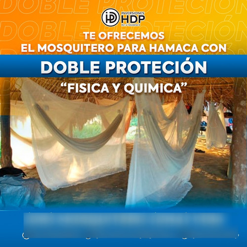 Mosquitero Para Hamaca Con Repelente Para Mosquitos
