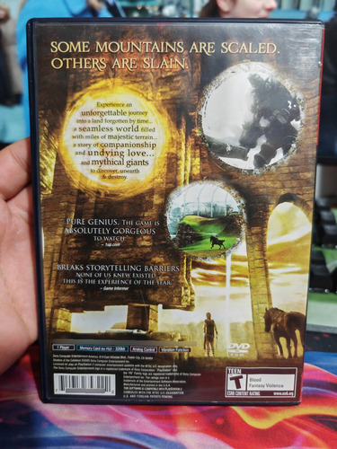 Shadow Of The Colossus Ps2 (Reacondicionado)