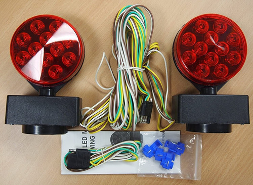 Kit De Luces De Remolque Rouler Prolinepi Led, 12 V, Magnéti