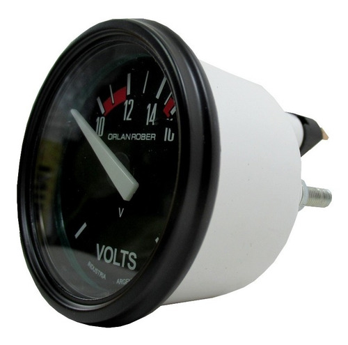 Imagen 3 de 7 de Voltimetro Orlan Rober Classic 52mm 624 H 12v