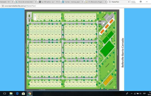 Lote En Belleville Barrio Cerrado En Canning!! Oportunidad