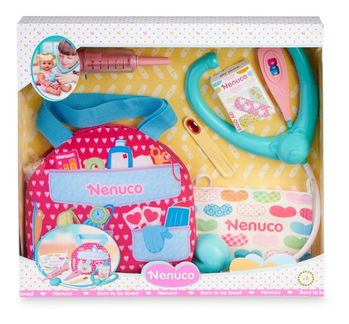 Nenuco Set De Accesorios Médicos Para Muñecas Bebé