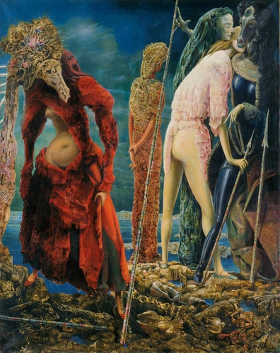 Poster Max Ernst 60cmx75cm Obra The Antipope - Decorar Casa