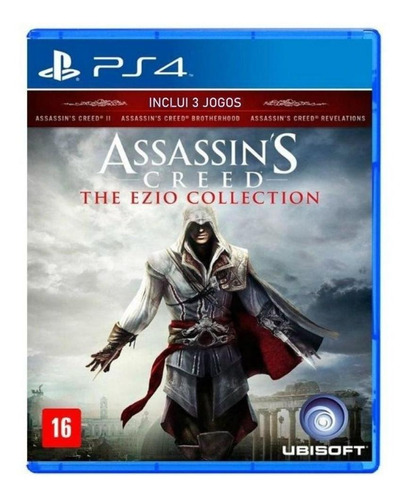 Assassins Creed The Ezio Collection Midia Fisica Novo Ps4