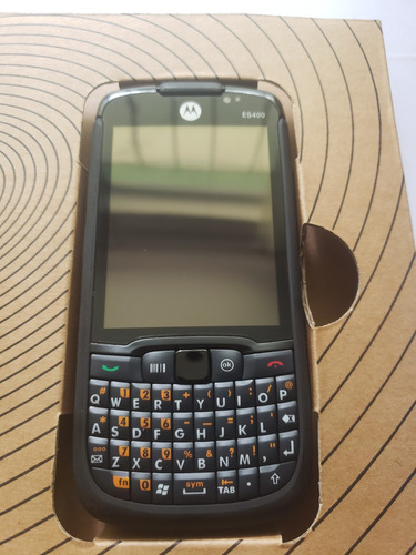 Celular Smartphone Motorola Es400, Sin Usar, En Caja De Fabrica Con Accesorios