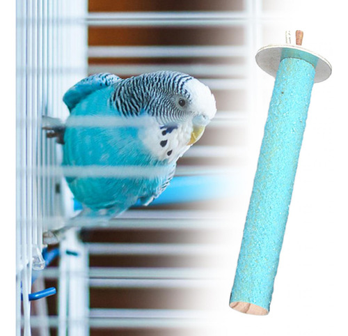 2 Pet Parrot Perch Exercise Toys Pole For Budgies Parakeets