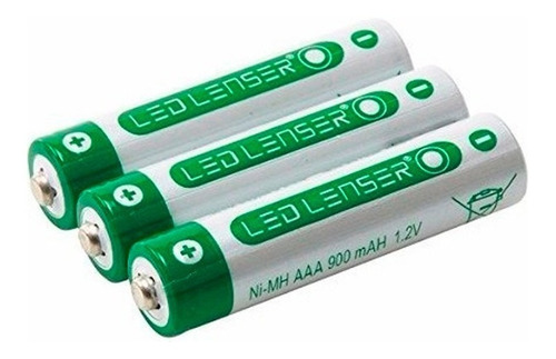 Pila Pack X 3 Led Lenser Ni-mh Para Mh6 Iseo 5r Recargable
