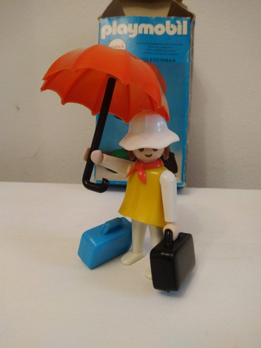 Playmobil 3322 Original Completo Viajera Paragua Caja Retro