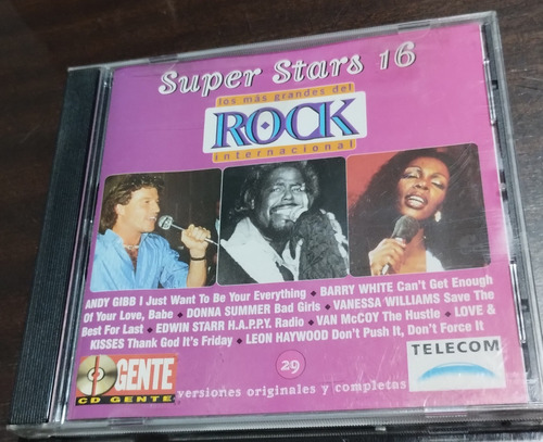 Súper Stars Cd Los Más Grandes Del Rock Internacional N 16 