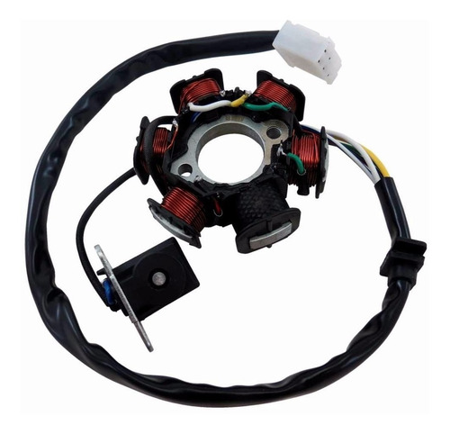 Estator Magneto Shineray Xy 50 Xy 50q Phoenix 6 Bob Até 2011
