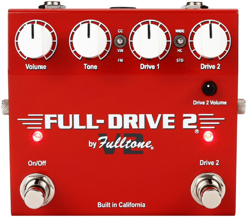 Pedal Overdrive Fulltone Fulldrive2 V2 Original Usa C/nf-e