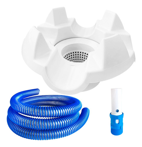 Skimmer Flutuante Para Piscina Com Mangueira