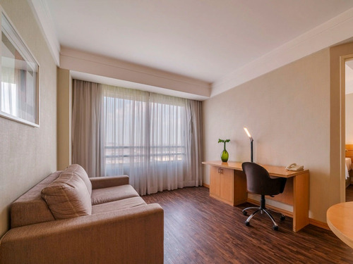Imagem 1 de 15 de Flat Mercure Em Guarulhos, Para Investimento, Prox A Rod Pres Dutra, Fácil Acesso A São Paulo 45m² - Sf33575