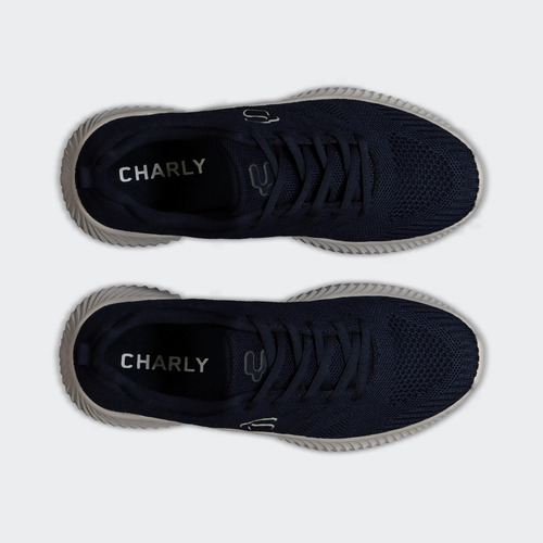 Imagen 5 de 6 de Tenis Charly Relax Walking Dama 1049702 Mno/gri