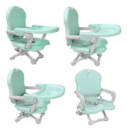Silla De Comer Portátil Plegable Para Bebe Compacta