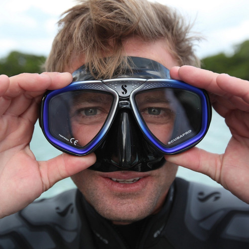 Mascara O Visor De Buceo Scubapro Zoom De Lentes Dioptria