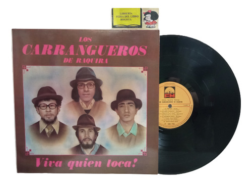 Lp - Acetato - Los Carrangueros De Ráquira - Viva Quien Toca