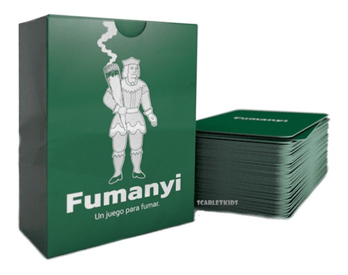 Fumanji Juego Cartas Previa Original Scarlet Kids