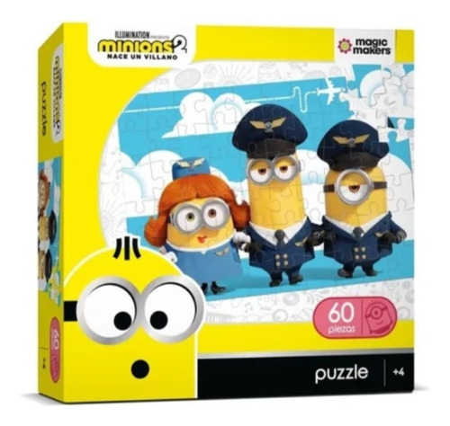 Rompecabezas Minions Original 60 Piezas .. En Magimundo !!!