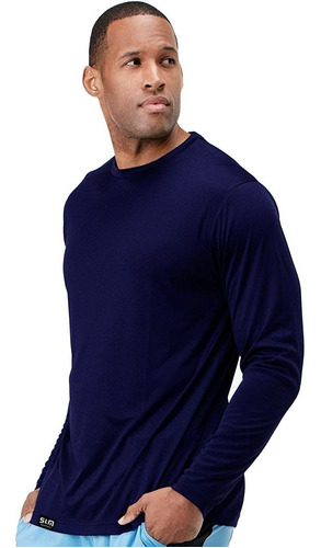 Camisa Manga Longa Masculina Proteção Uv 99% Segunda Pele